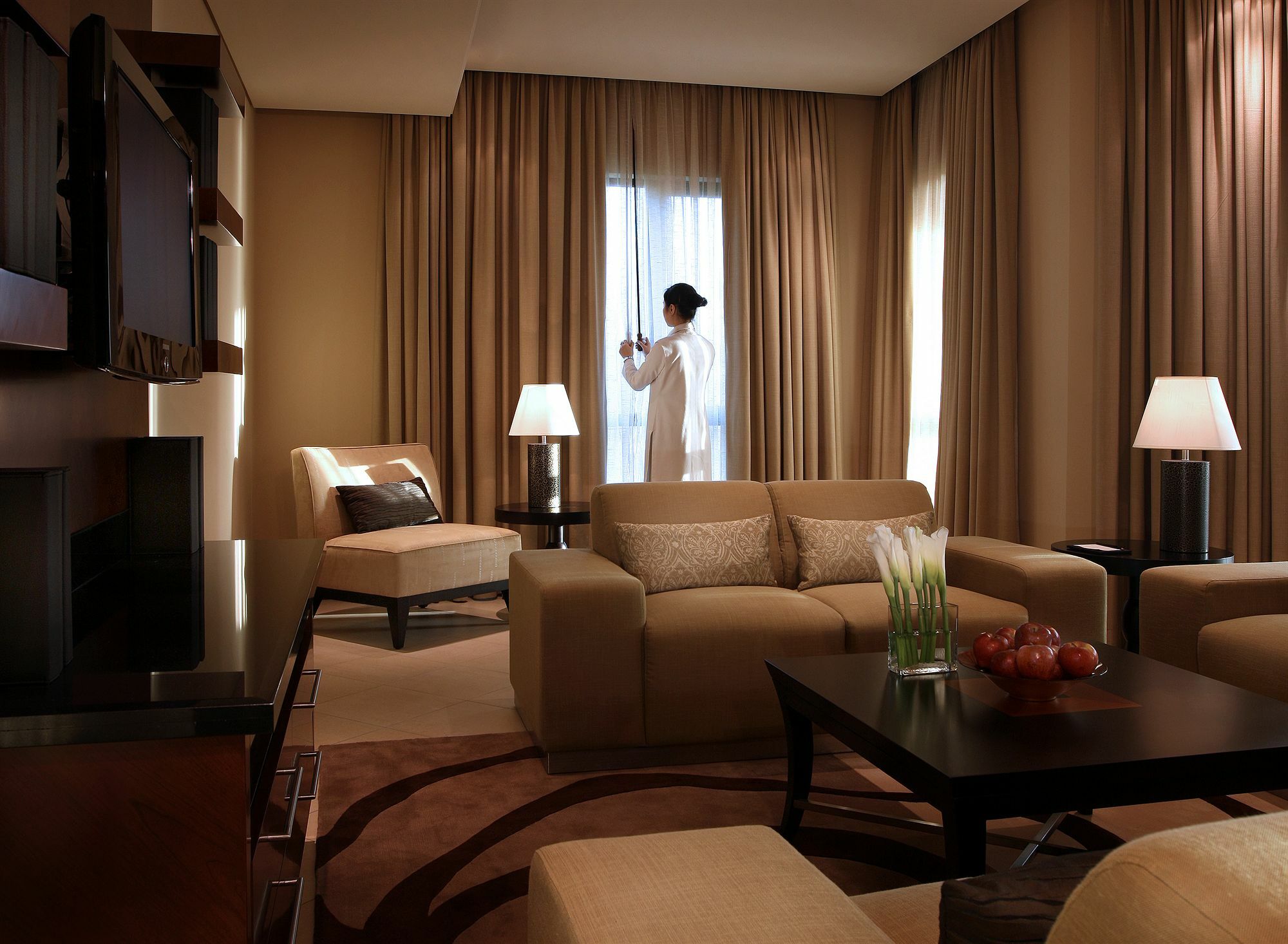 Shangri-La Hotel Apartments Qaryat Al Beri Abu Dhabi Buitenkant foto